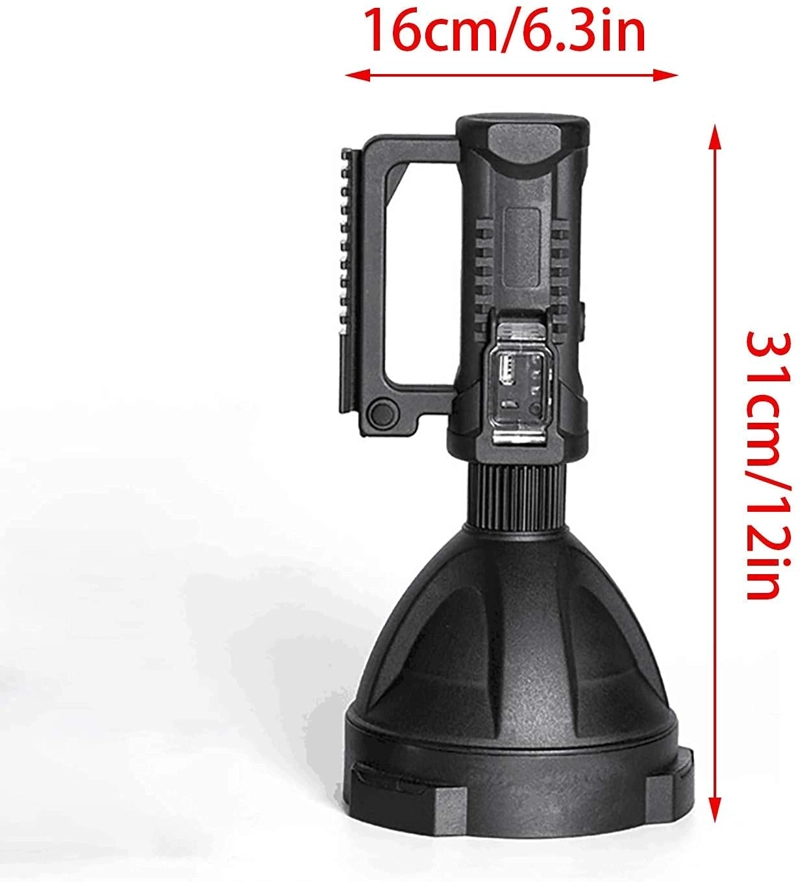LINTERNA RECARGABLE MANO LED PORTÁTIL IMPERMEABLE RONDON - 7