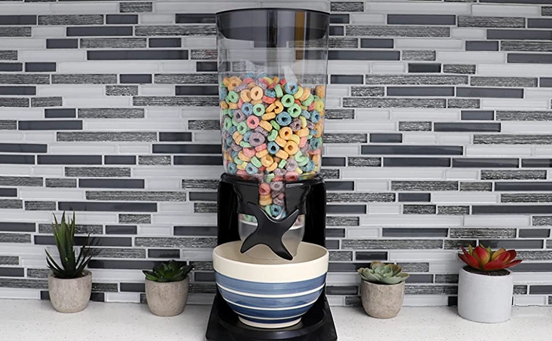 DISPENSADOR CEREALES ALIMENTOS SECOS GRAN CAPACIDAD RONDON - 1