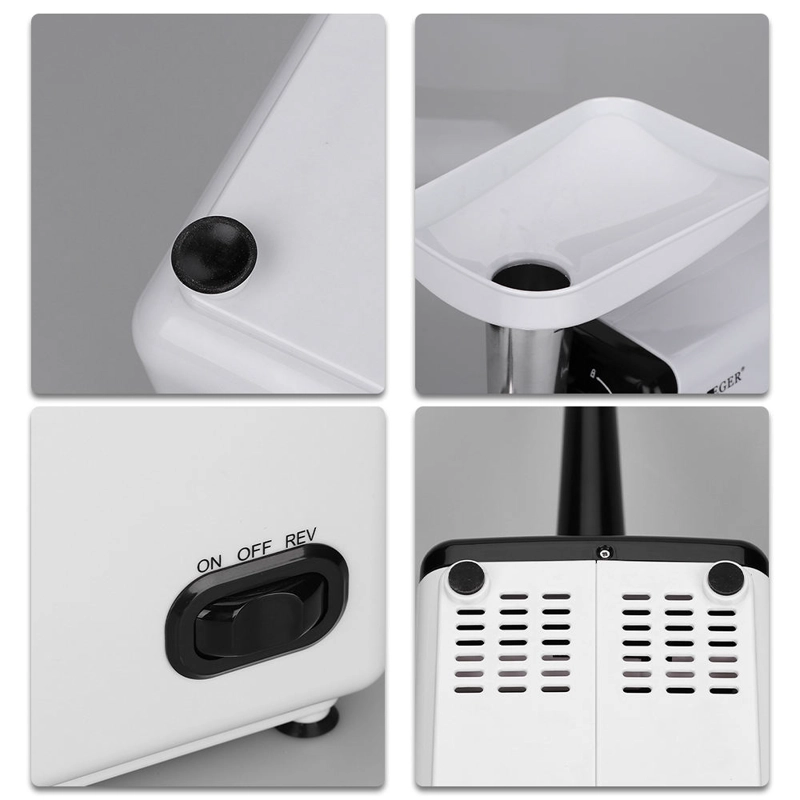 PICADORA NUEVO 2500W CARNE ELÉCTRICA MOLEDORA ALIMENTOS VELOCIDAD RONDON - 5