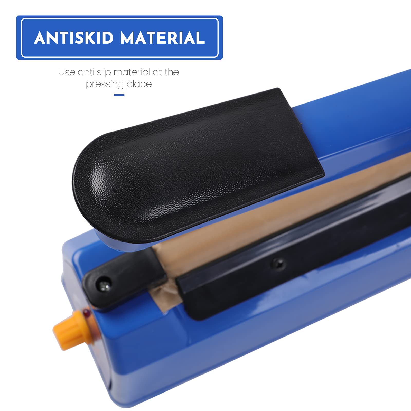 MÁQUINA SELLADORA CALOR BOLSAS IMPULSO SELLAR RONDON - 7