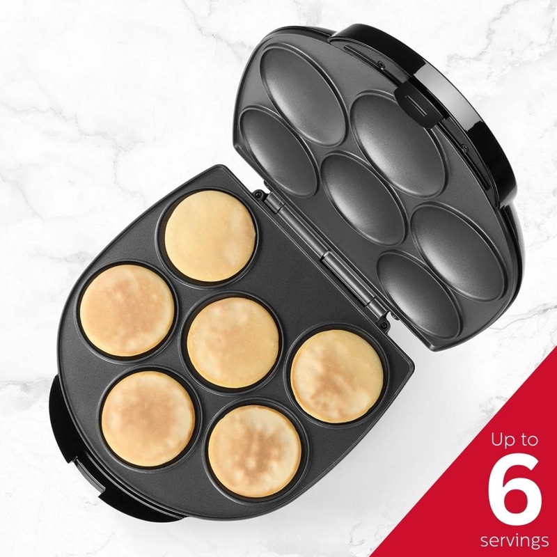 MÁQUINA MULTI ALIMENTOS AREPAS CUP CAKE ANTIADHERENTE RONDON CAPACIDAD 6 - 7
