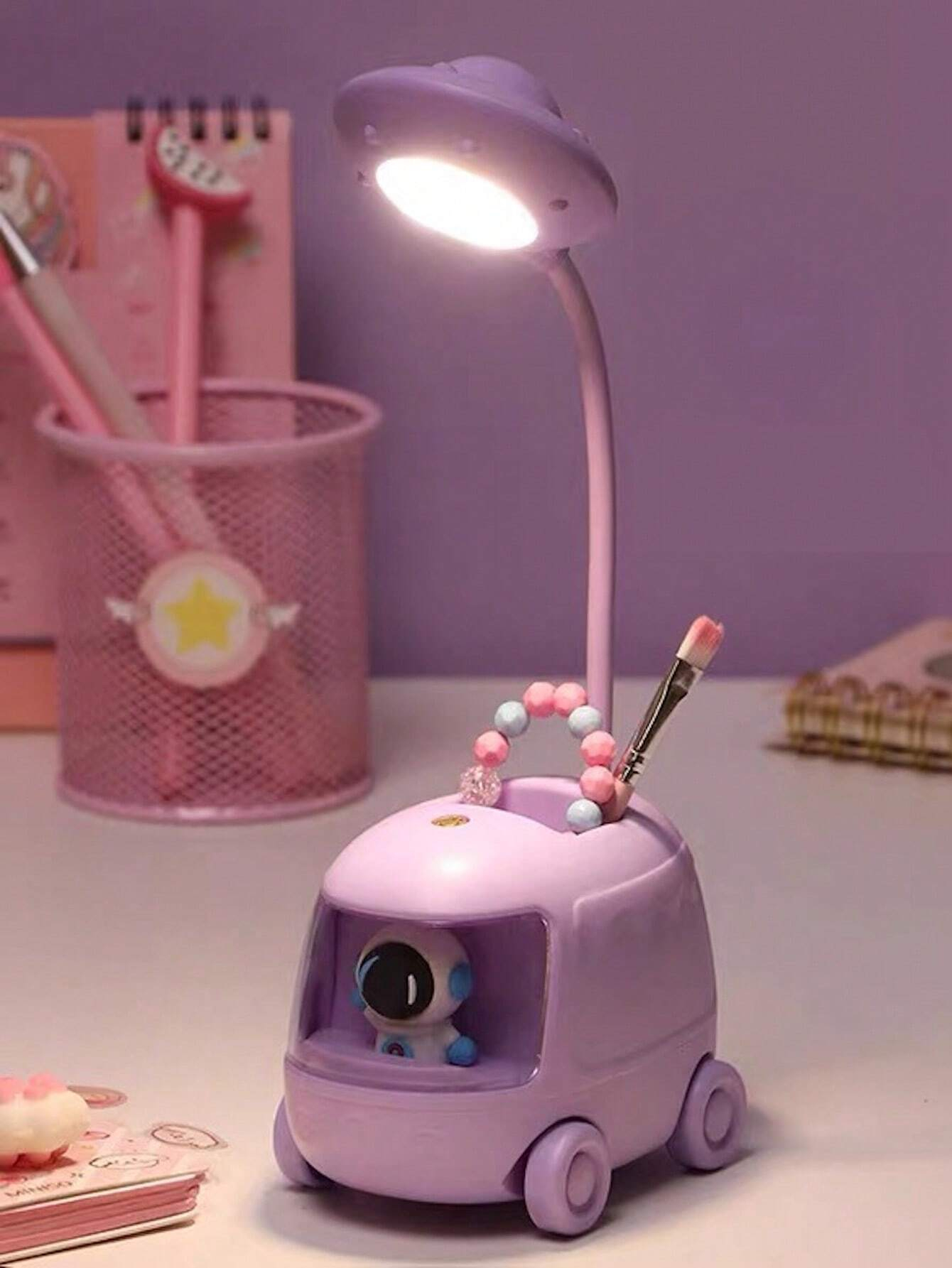 LÁMPARA MESA LED SOPORTE MÓVIL RECARGABLE HOGAR RONDON - 2