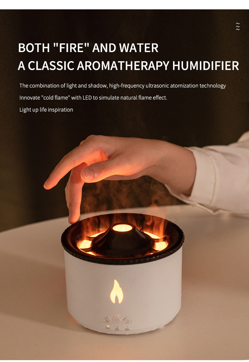 HUMIDIFICADOR AIRE ULTRASÓNICO USB DIFUSOR AROMA RONDON - 6