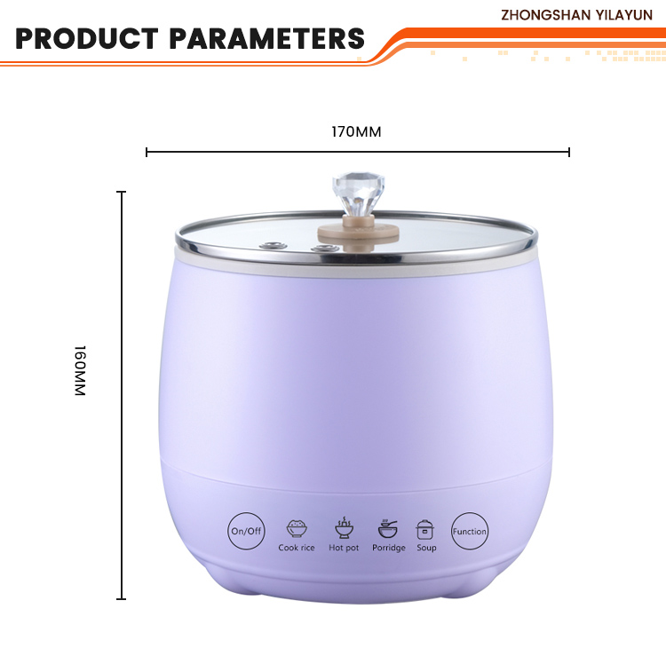 MINI OLLA ARROCERA ELÉCTRICA ELECTRODOMÉSTICOS COCINA RONDON - 9