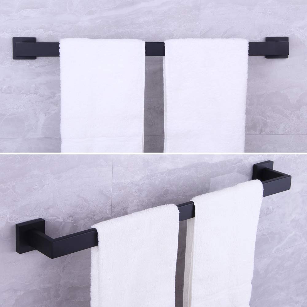TOALLERO MANO BAÑO MONTAJE PARED TOALLA SOPORTE SECAR RONDON - 3