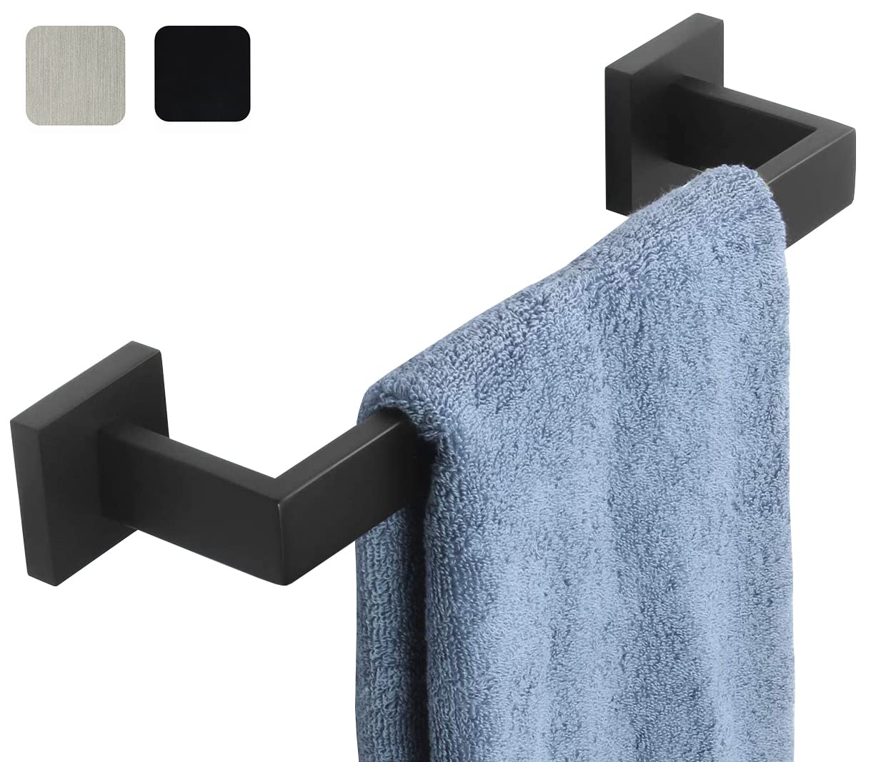 TOALLERO BAÑOS MODERNO SOPORTE PARED CUADRADO SECADO ROND - 2
