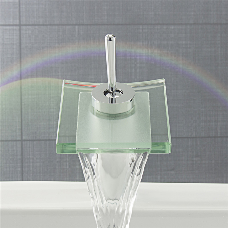 LLAVE MEZCLADORA MONOMANDO LAVABO BAÑO CARCASA RONDON - 2
