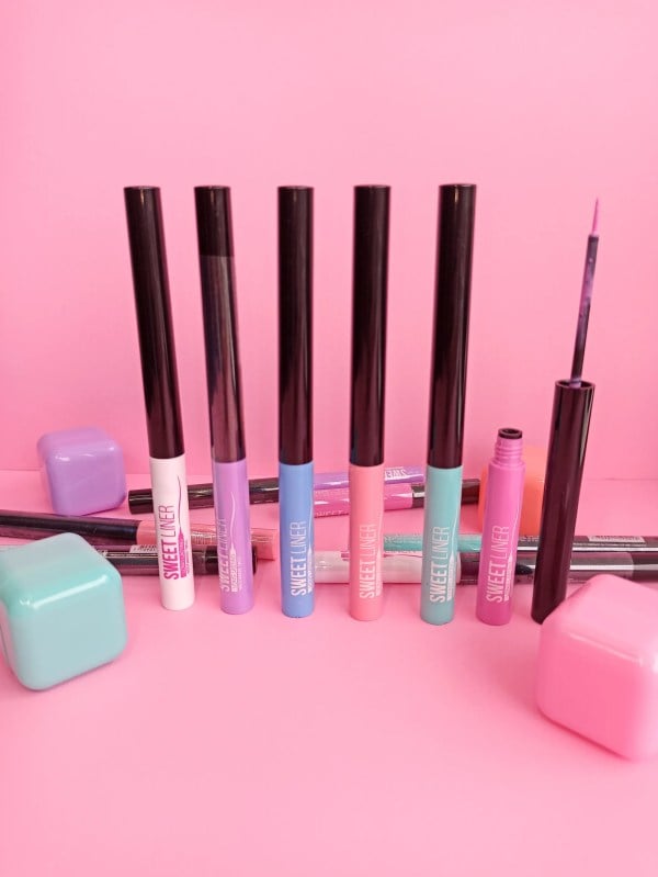 PACK DELINEADOR OJOS COLORES PASTEL LÍQUIDO BELLEZA RONDON - 3