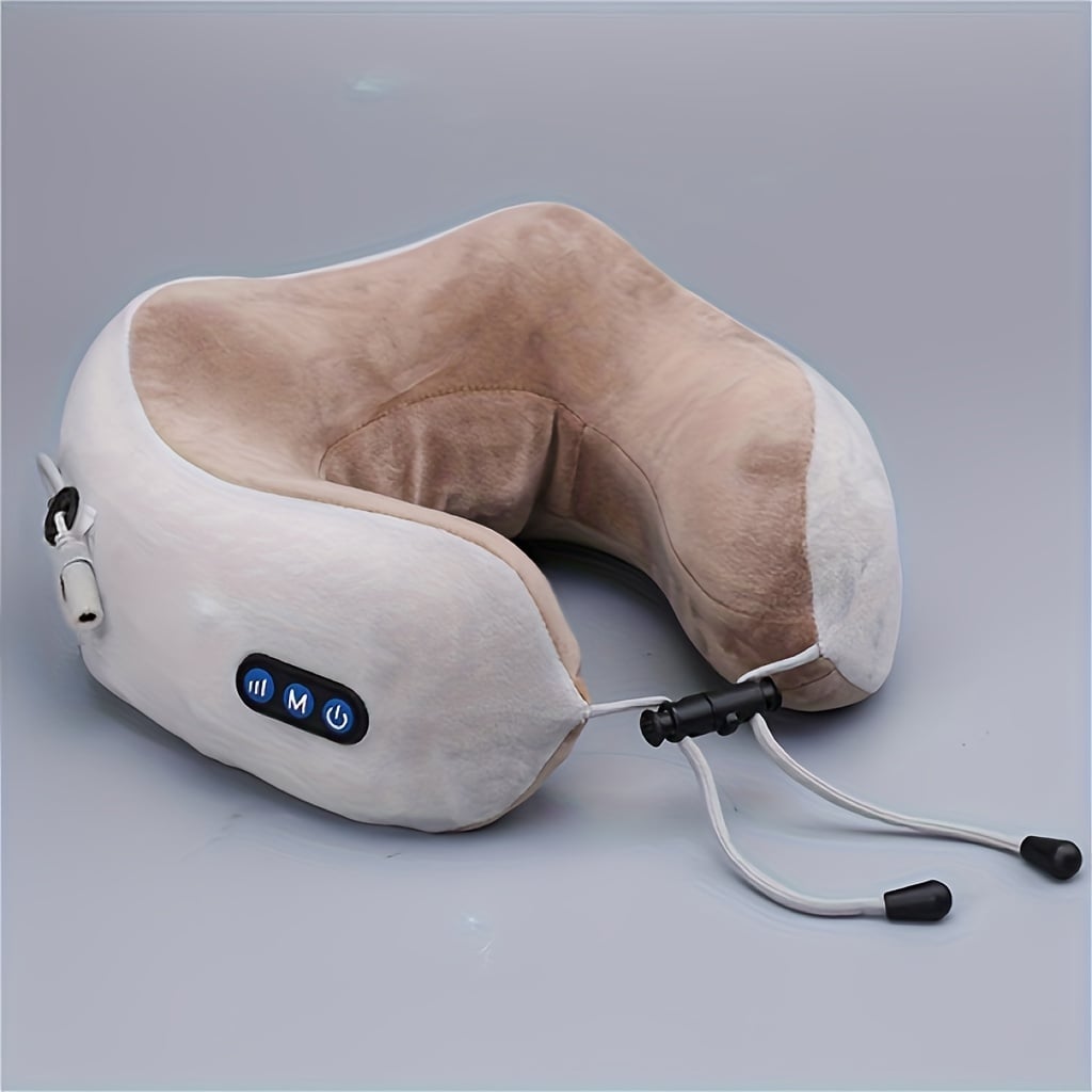 MASAJEADOR CUELLO ALMOHADA VIAJE DOLOR CERVICAL U RONDON - 4