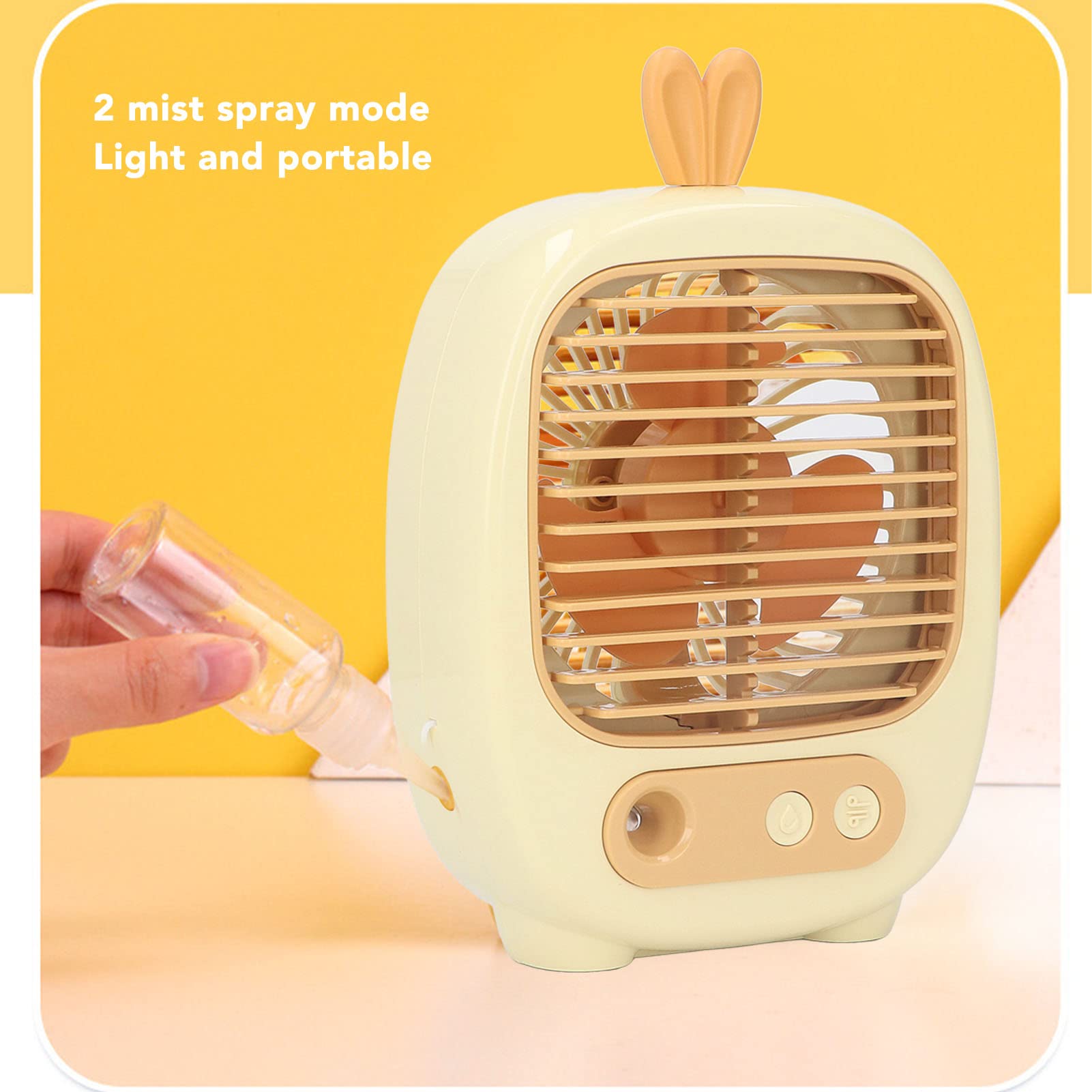 VENTILADOR ESCRITORIO MINI USB ENFRIAMIENTO HOGAR RONDON - 6