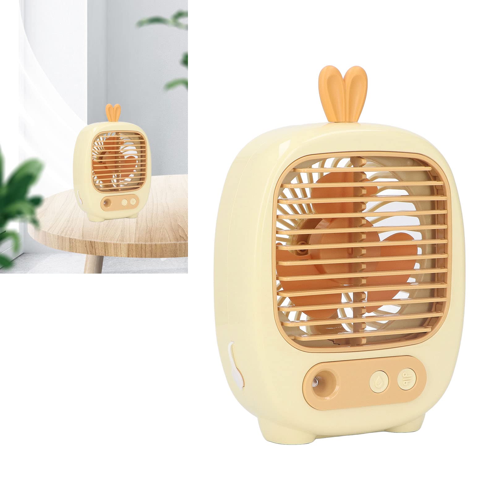 VENTILADOR ESCRITORIO MINI USB ENFRIAMIENTO HOGAR RONDON - 9