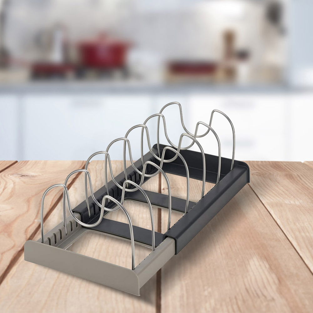 ESTANTE SECAR TAPAS ORGANIZADOR OLLAS SARTENES COCINA RONDON - 9