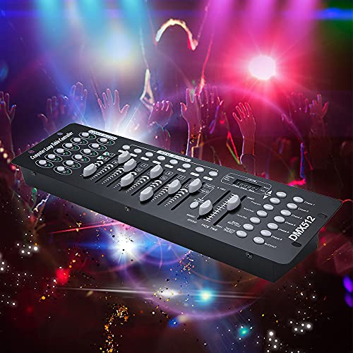 CONTROLADOR LUZ DJ ESCENARIO ILUMINACIÓN LED FIESTA RONDON - 9
