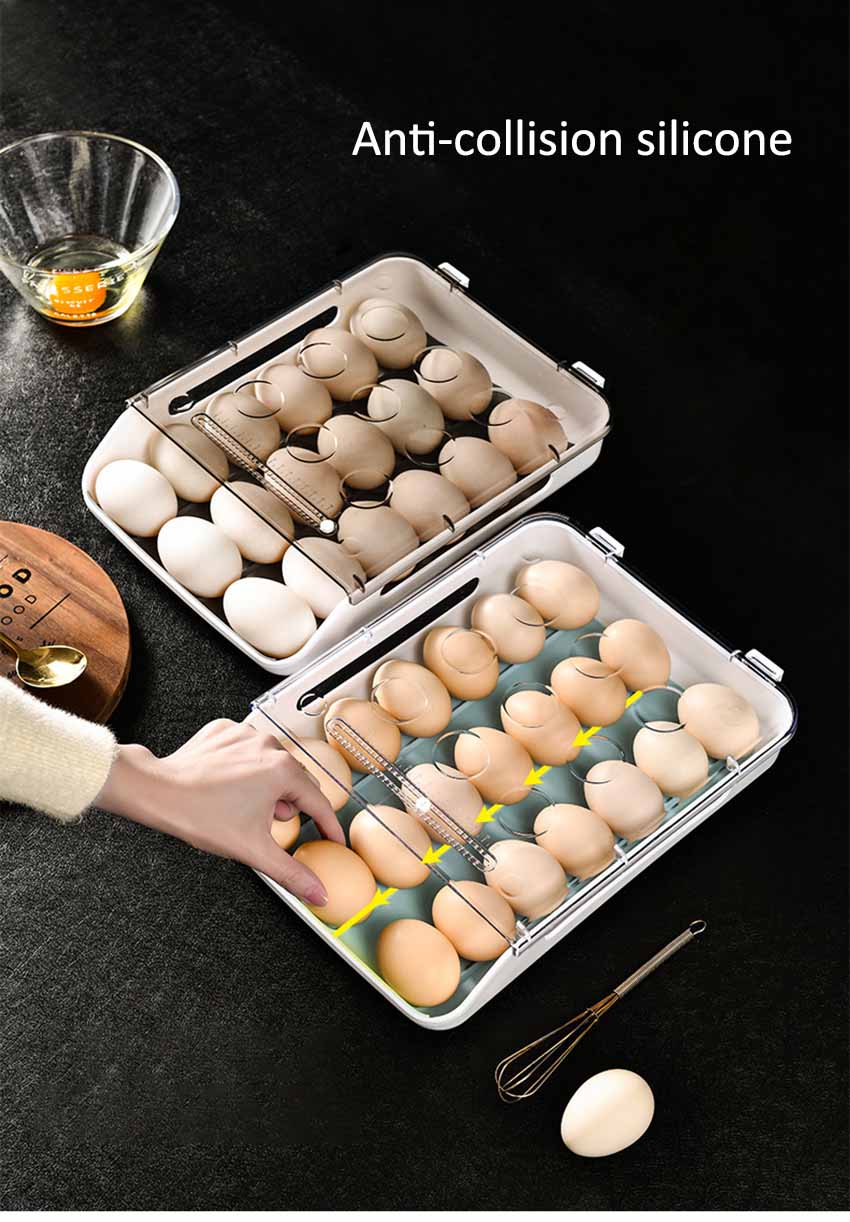 SOPORTE HUEVOS REFRIGERADOR ALMACENAMIENTO COCINA RONDON - 5