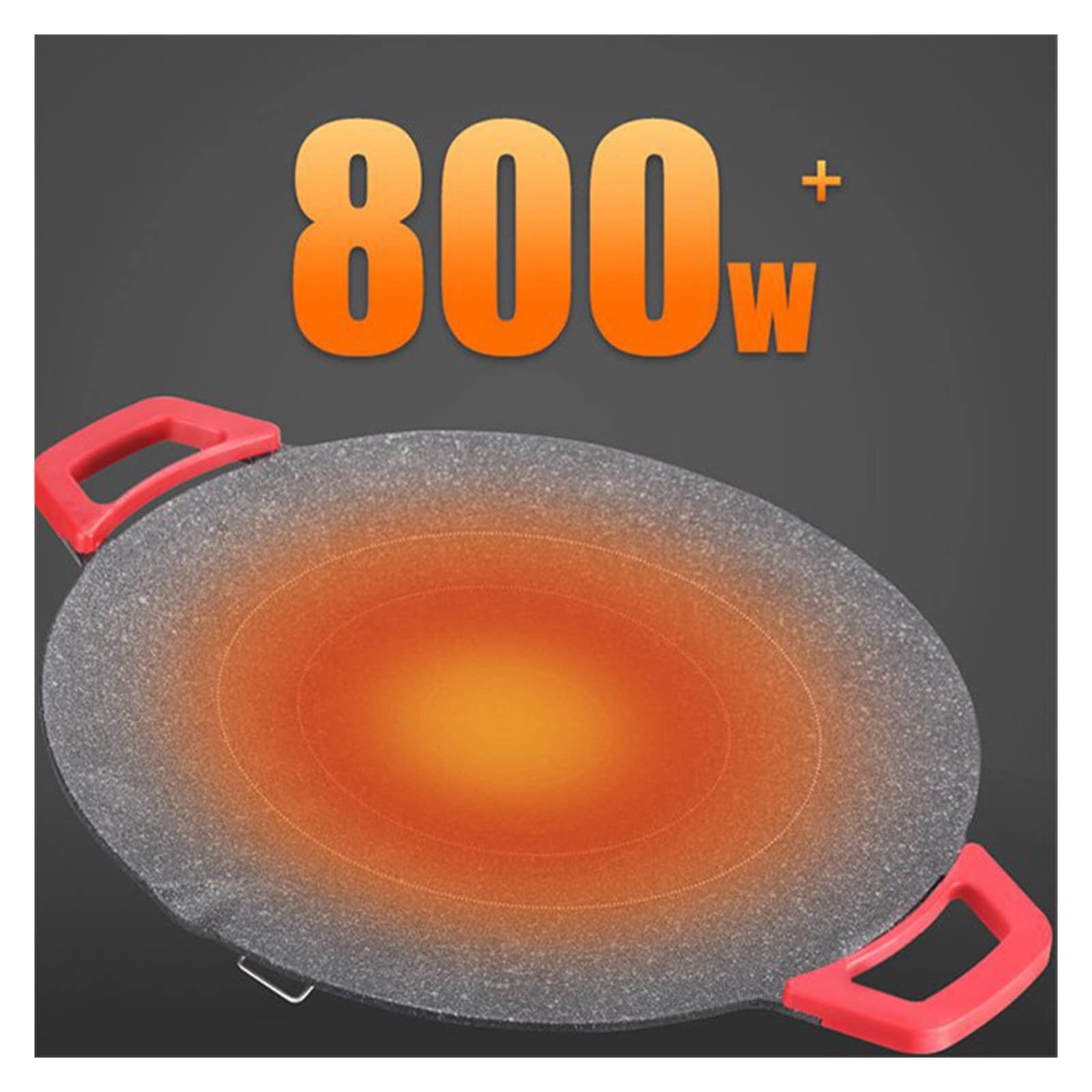 SARTÉN ANTIADHERENTE BARBACOA PLANCHA ELÉCTRICA RONDON - 8