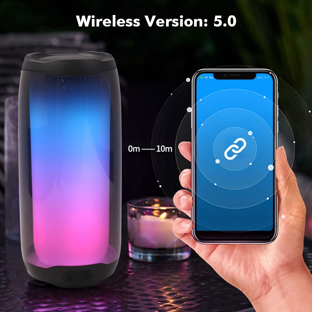 ALTAVOZ BLUETOOTH 10 SPEED PRESS AUDIO STÉREO PARLANTE PORTÁTIL RONDON - 4