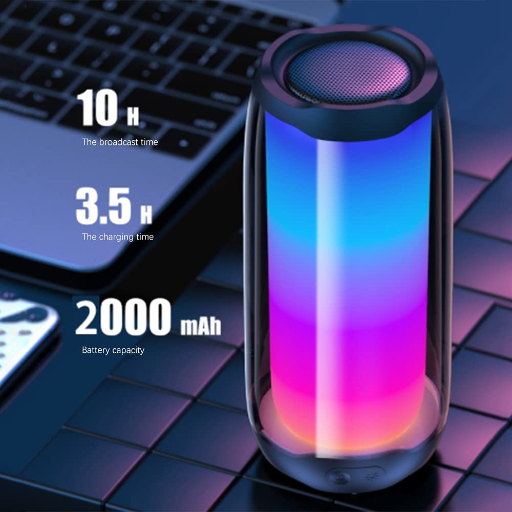 ALTAVOZ BLUETOOTH 10 SPEED PRESS AUDIO STÉREO PARLANTE PORTÁTIL RONDON - 9
