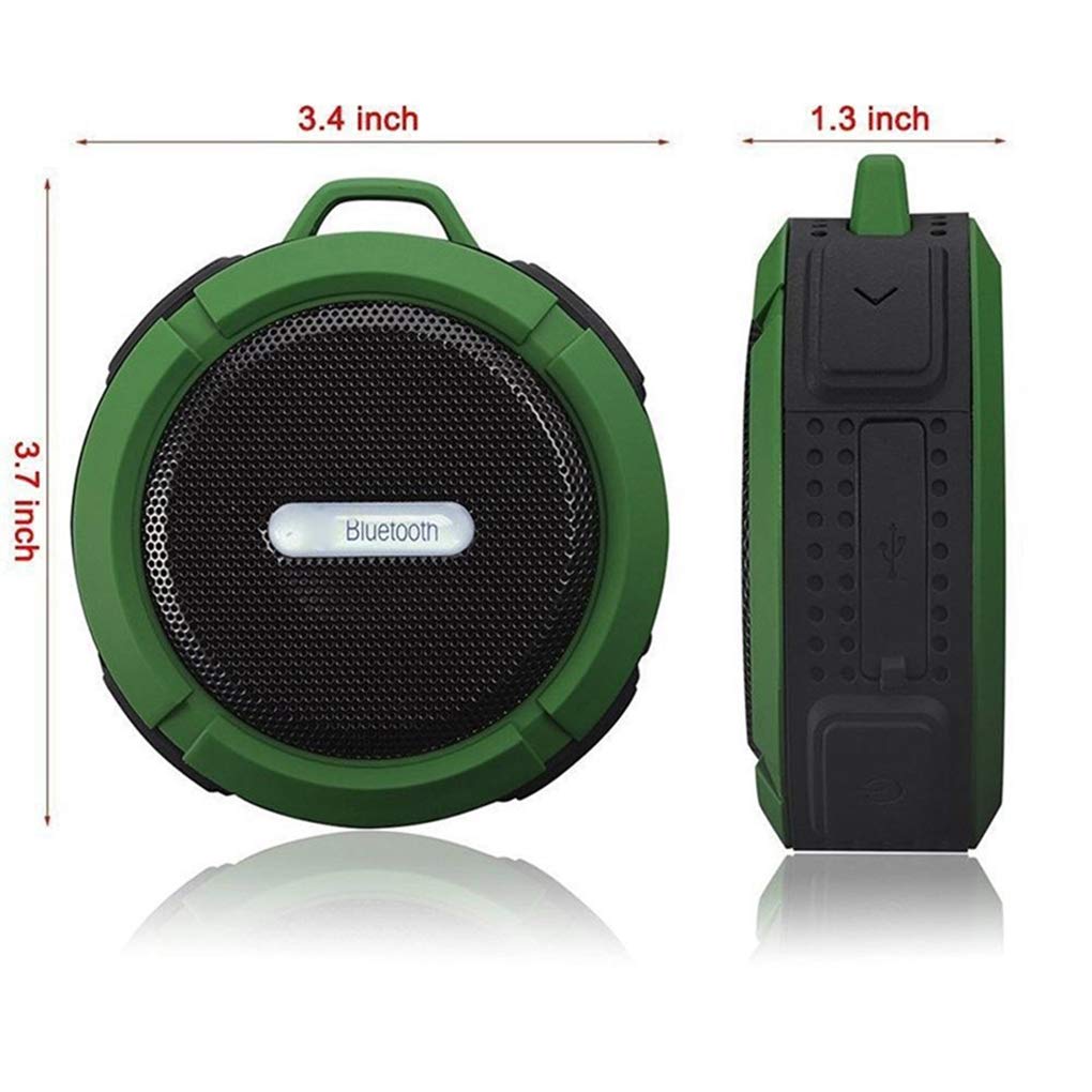 MINI ALTAVOZ BLUETOOTH 10 SPEED PRESS IMPERMEABLE VENTOSA MUSICA RONDON - 2