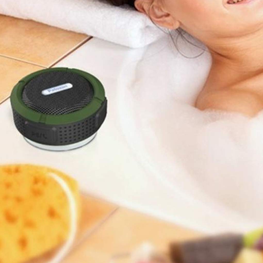 MINI ALTAVOZ BLUETOOTH 10 SPEED PRESS IMPERMEABLE VENTOSA MUSICA RONDON - 4