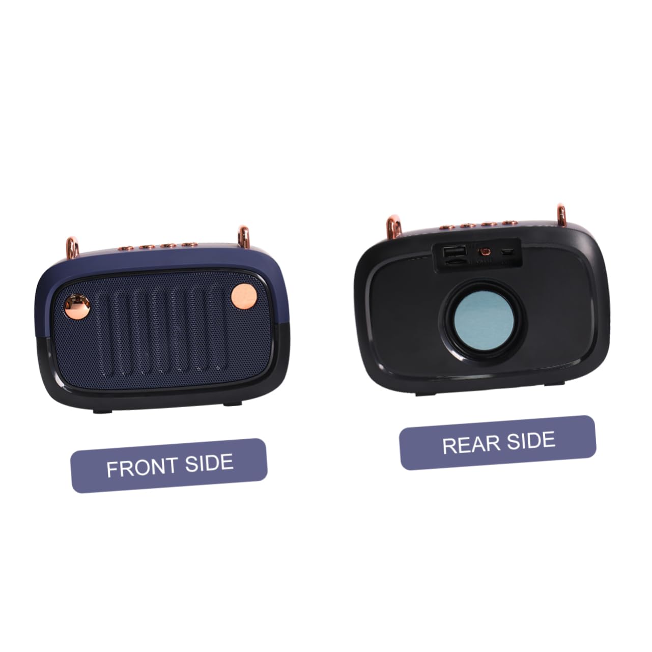 ALTAVOZ BLUETOOTH 10 SPEED PRESS VINTAGE LIGERO TRANSPORTAR PORTÁTIL MUSICA RONDON - 6