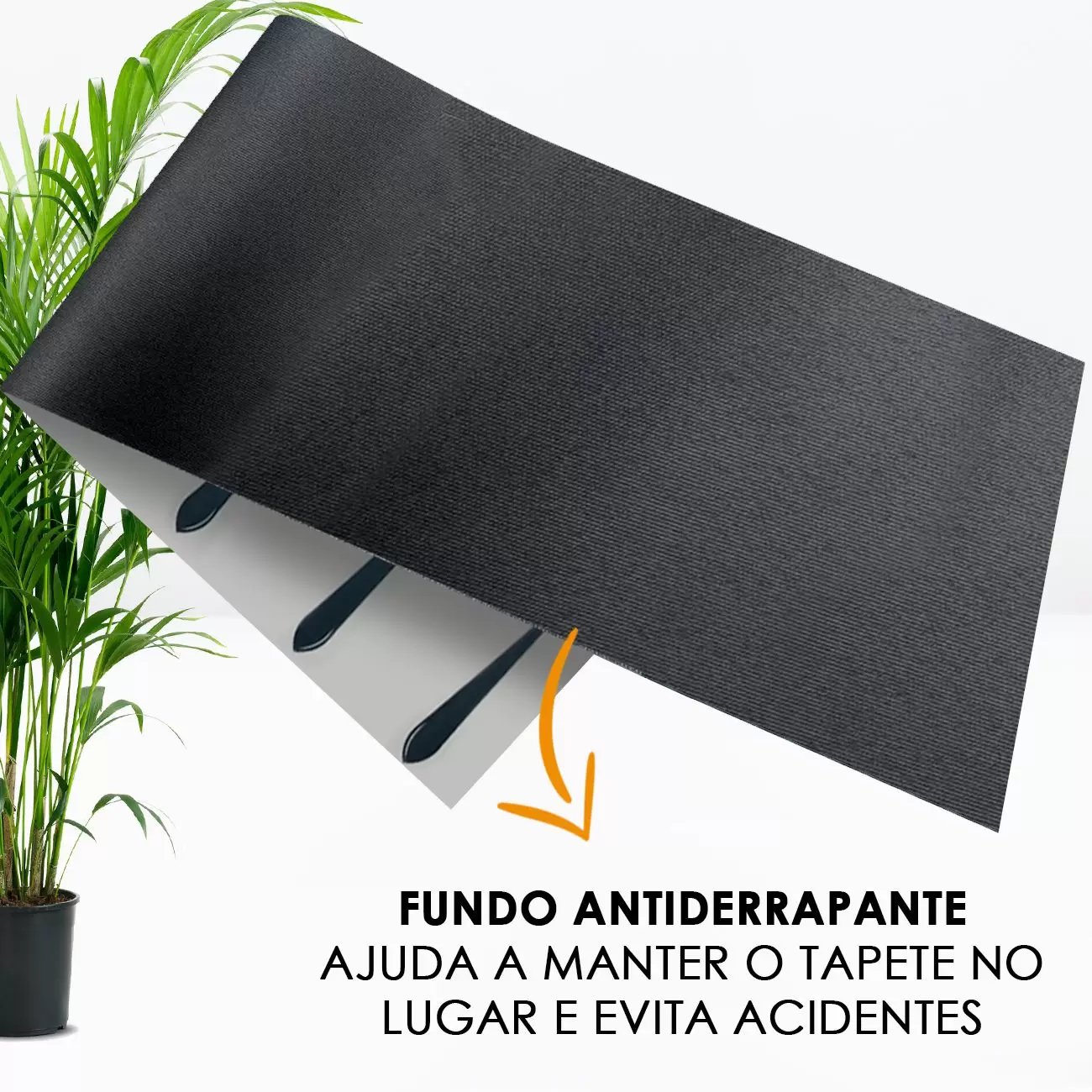 ALFOMBRA 115PLUS NATURAL COCINA ANTIDESLIZANTE HOGAR PUERTA ENTRADA RONDON - 3