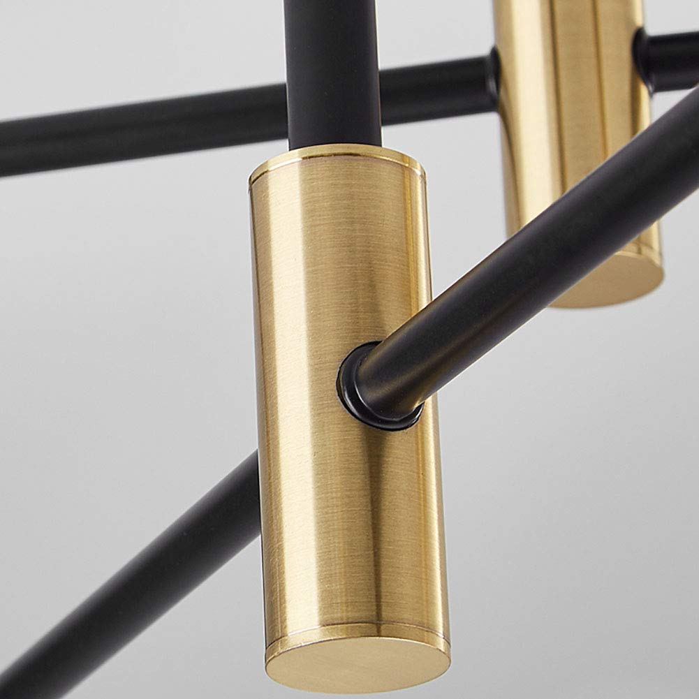 LÁMPARA COLGANTE TECHO CANDELABRO LED AJUSTABLE RONDON - 2