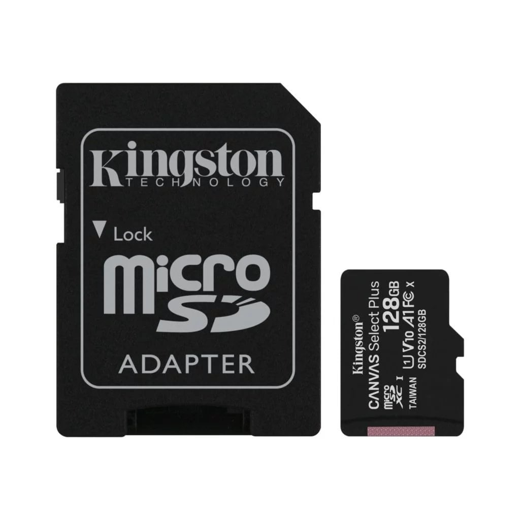 MICRO SD 12 PIERNAS 128GB CANVAS A1 CLASE 10 100MB RONDON - 2