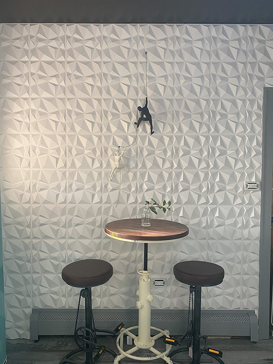 PANEL DE PARED 13PM NUEVO 3D DECORACIÓN INTERIOR FLORES DORMITORIO RONDON - 1