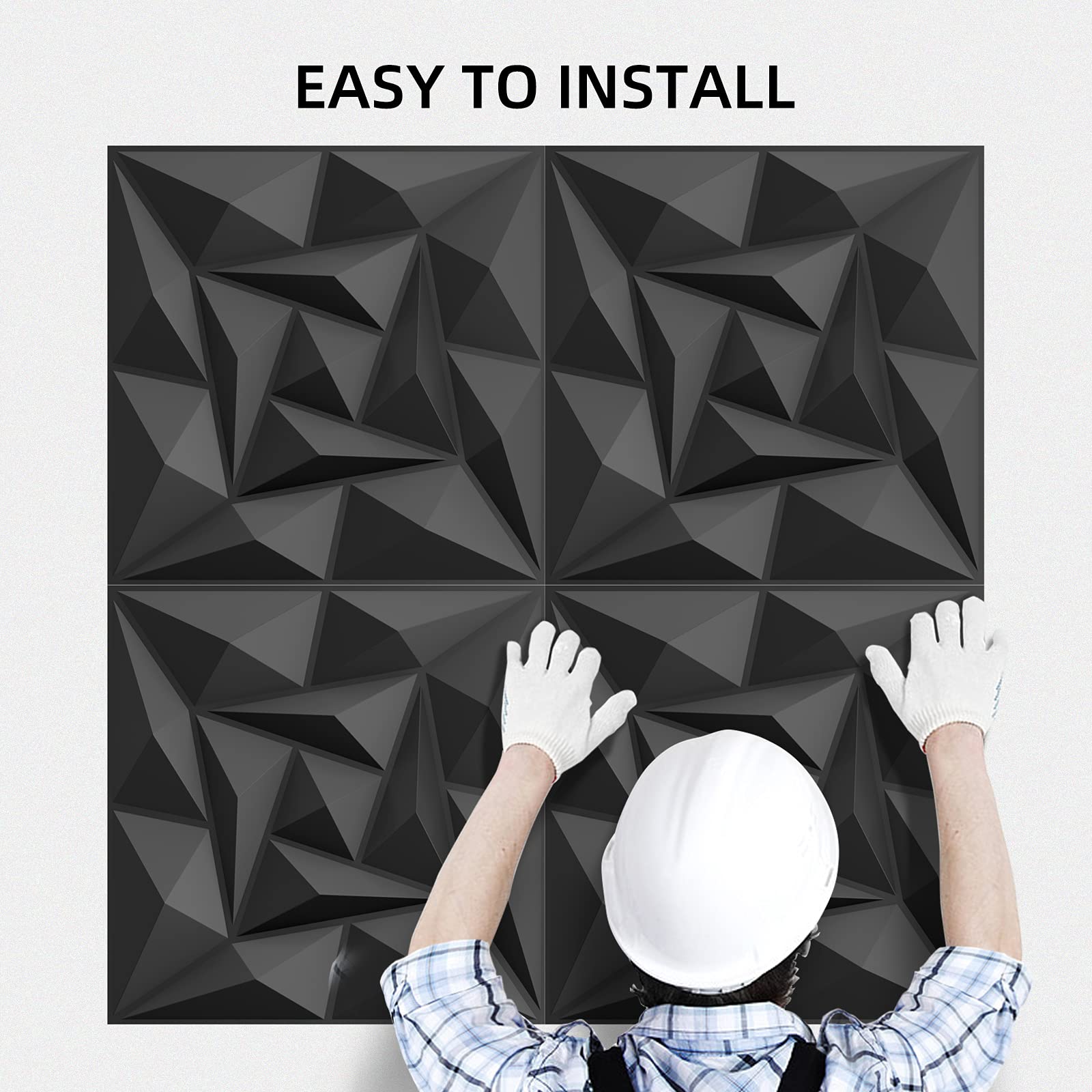 PANEL DE PARED 13PM NUEVO 3D DECORACIÓN INTERIOR FLORES DORMITORIO RONDON - 5