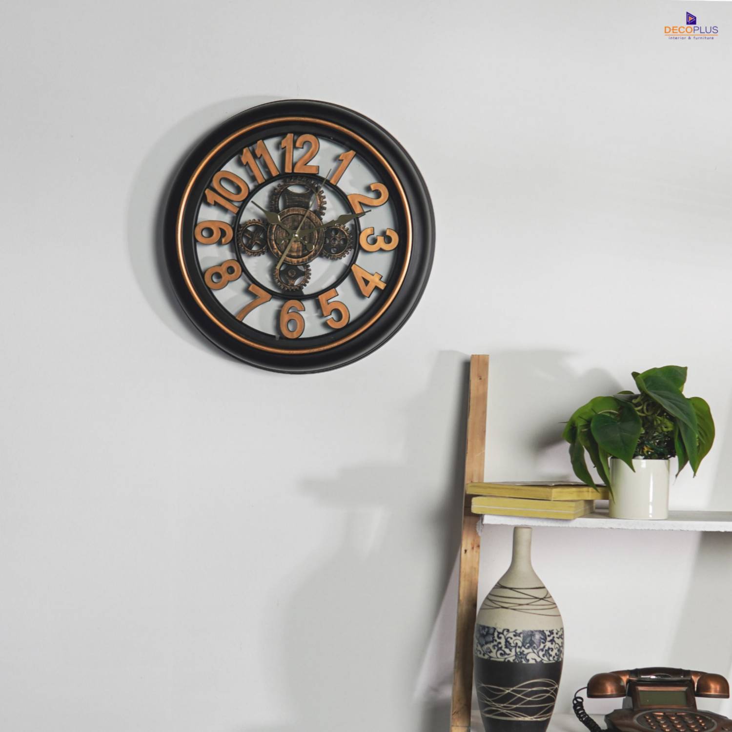 RELOJ PARED BALANZA INDUSTRIAL EUROPEO SILENCIOSO RONDON - 2