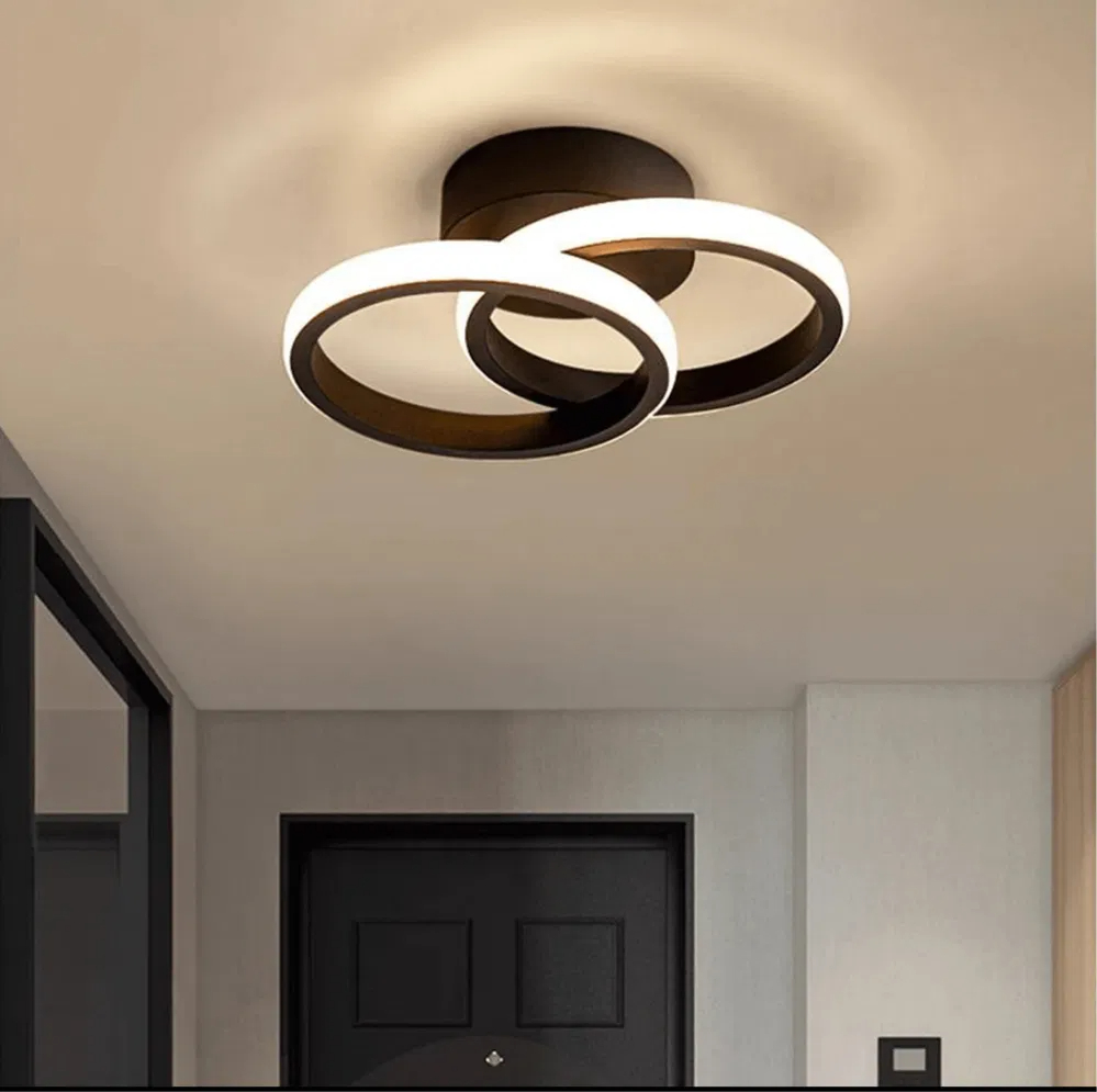 LÁMPARA TECHO LED MODERNA MONTAJE EMPOTRADO LOFT RONDON - 3
