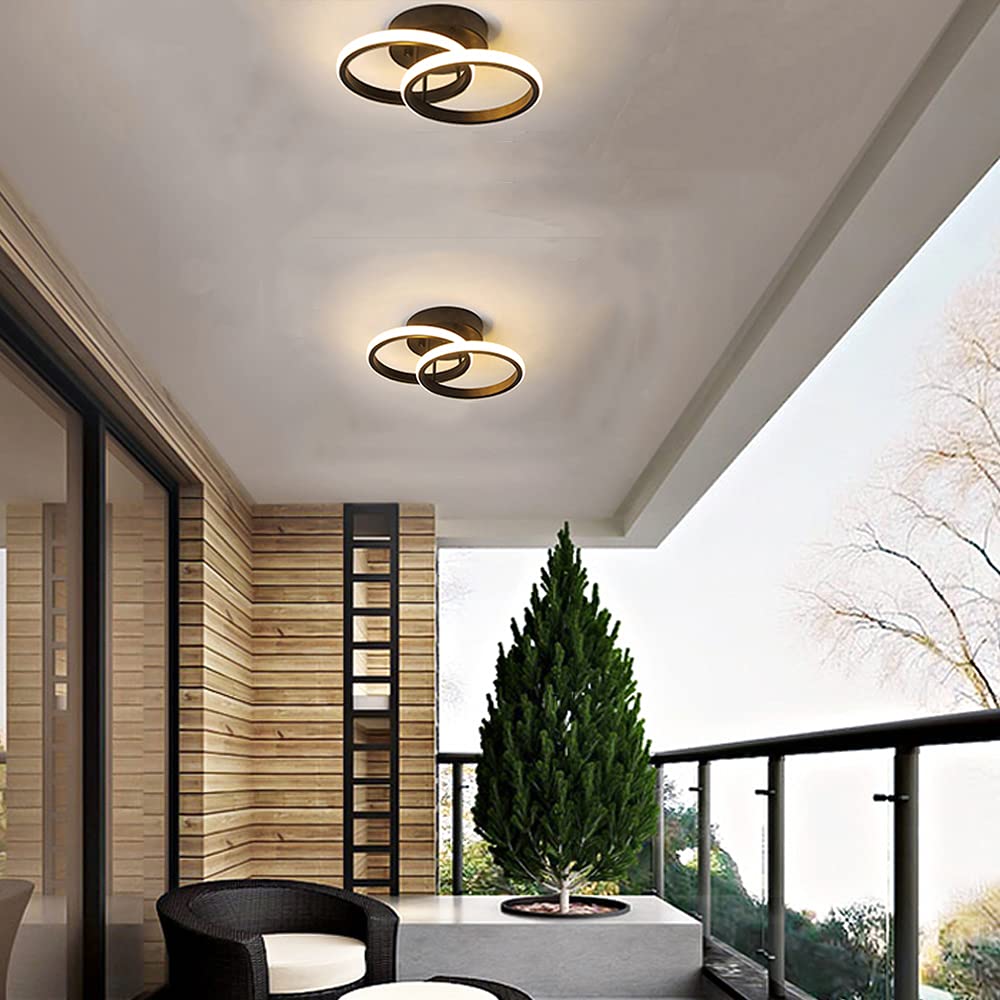 LÁMPARA TECHO LED MODERNA MONTAJE EMPOTRADO LOFT RONDON - 4