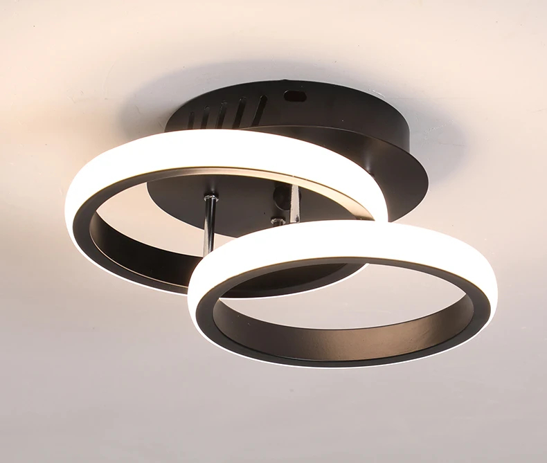 LÁMPARA TECHO LED MODERNA MONTAJE EMPOTRADO LOFT RONDON - 8