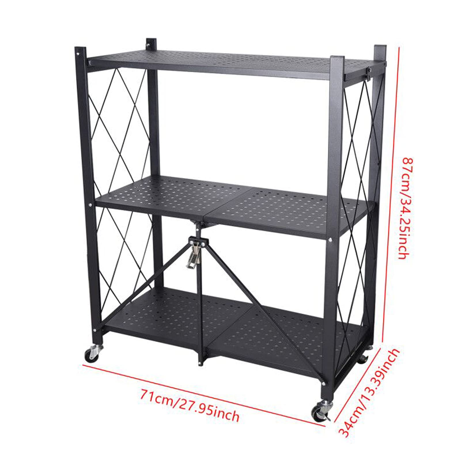 ESTANTE COCINA EXTRAÍBLE ALMACENAMIENTO PLEGABLE RONDON - 3