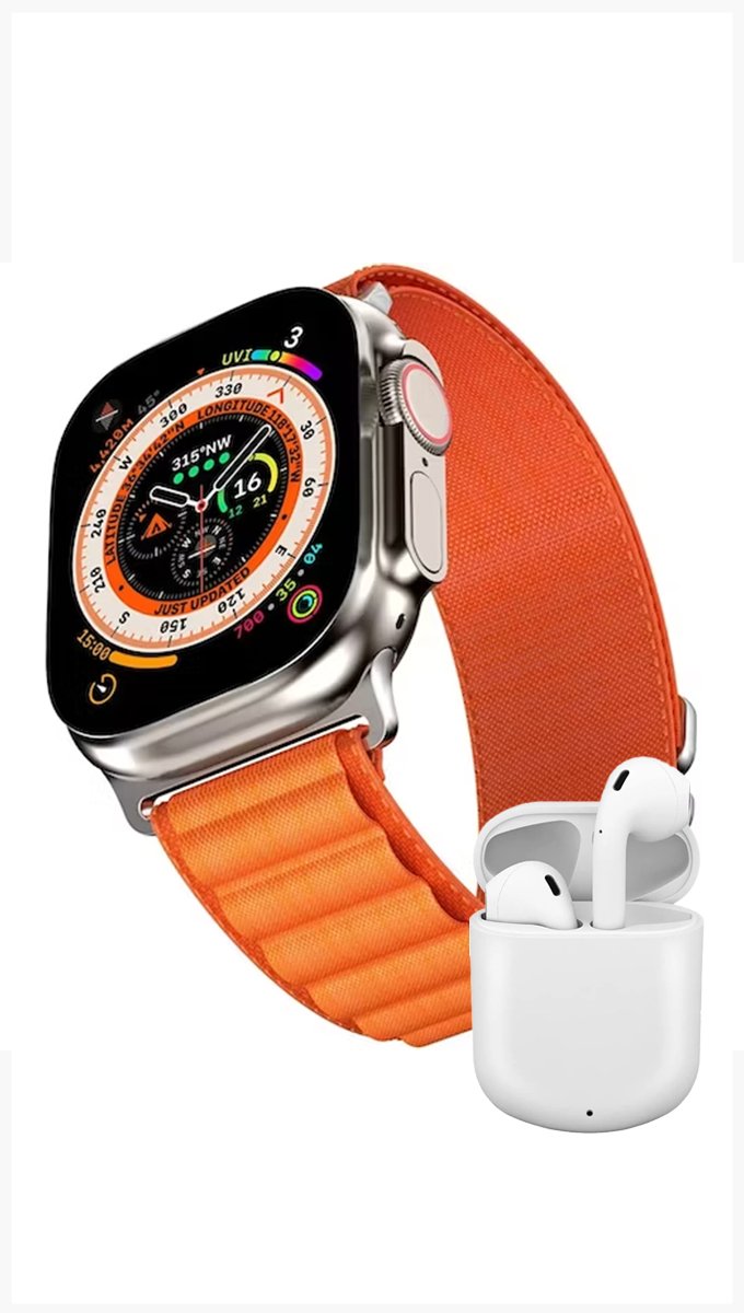 COMBO SMARTWATCH RONDON ULTRA + AUDIFONOS PRO - 4