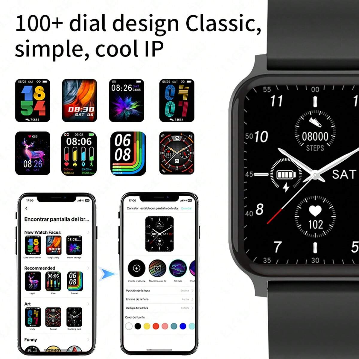 SMARTWATCH RONDON UNISEX LLAMAR BLUETOOTH - 3