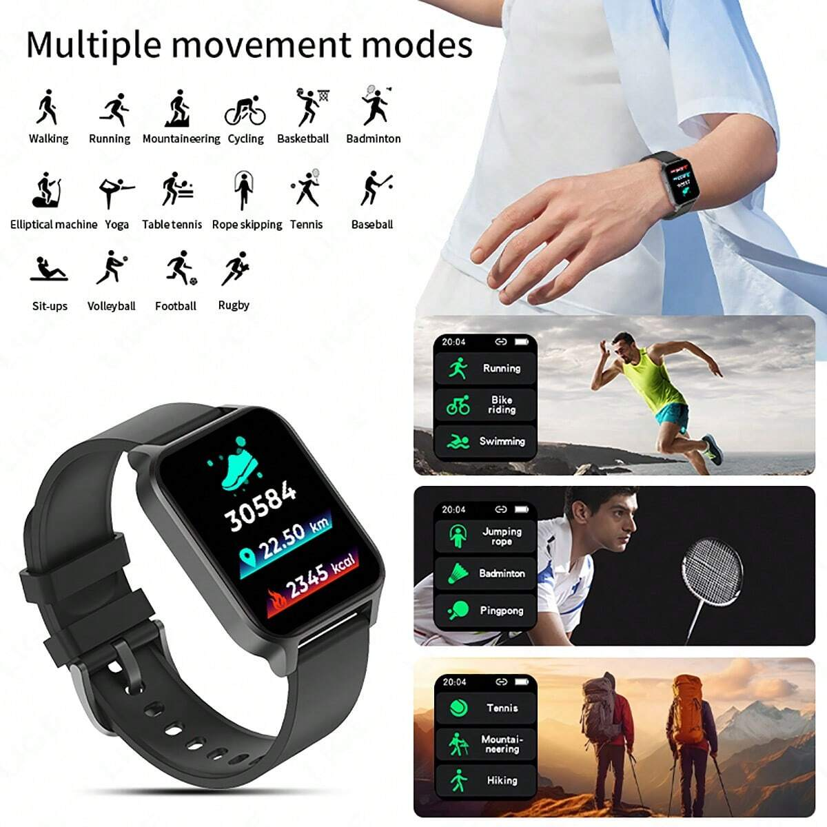 SMARTWATCH RONDON UNISEX LLAMAR BLUETOOTH - 6