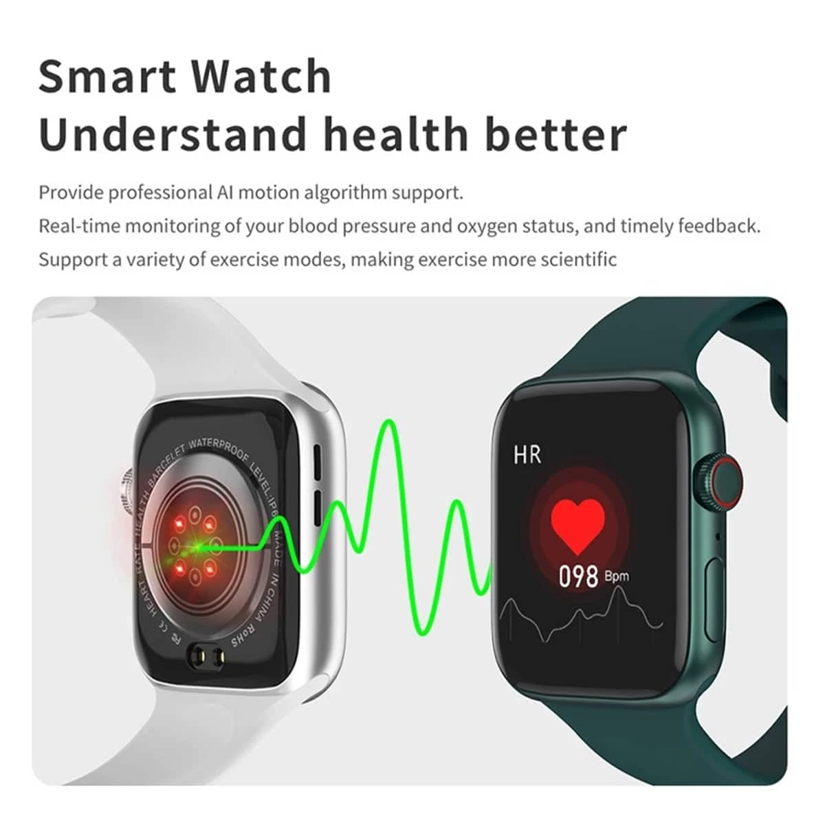 SMARTWATCH RONDON UNISEX DEPORTIVO BLUETOOTH LLAMADA - 3