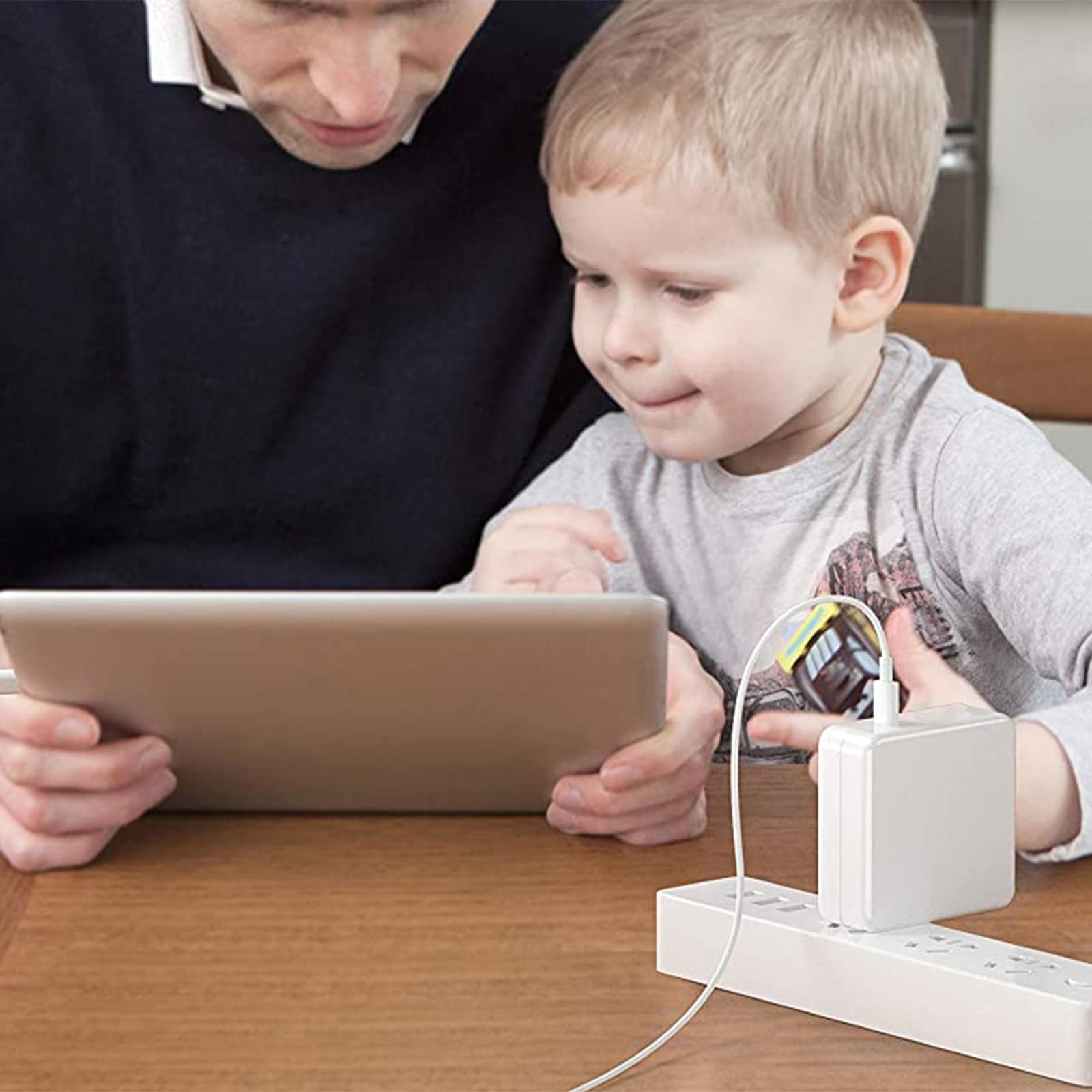 ADAPTADOR CORRIENTE CARGADOR RÁPIDO USB C PORTATIL RONDON - 5