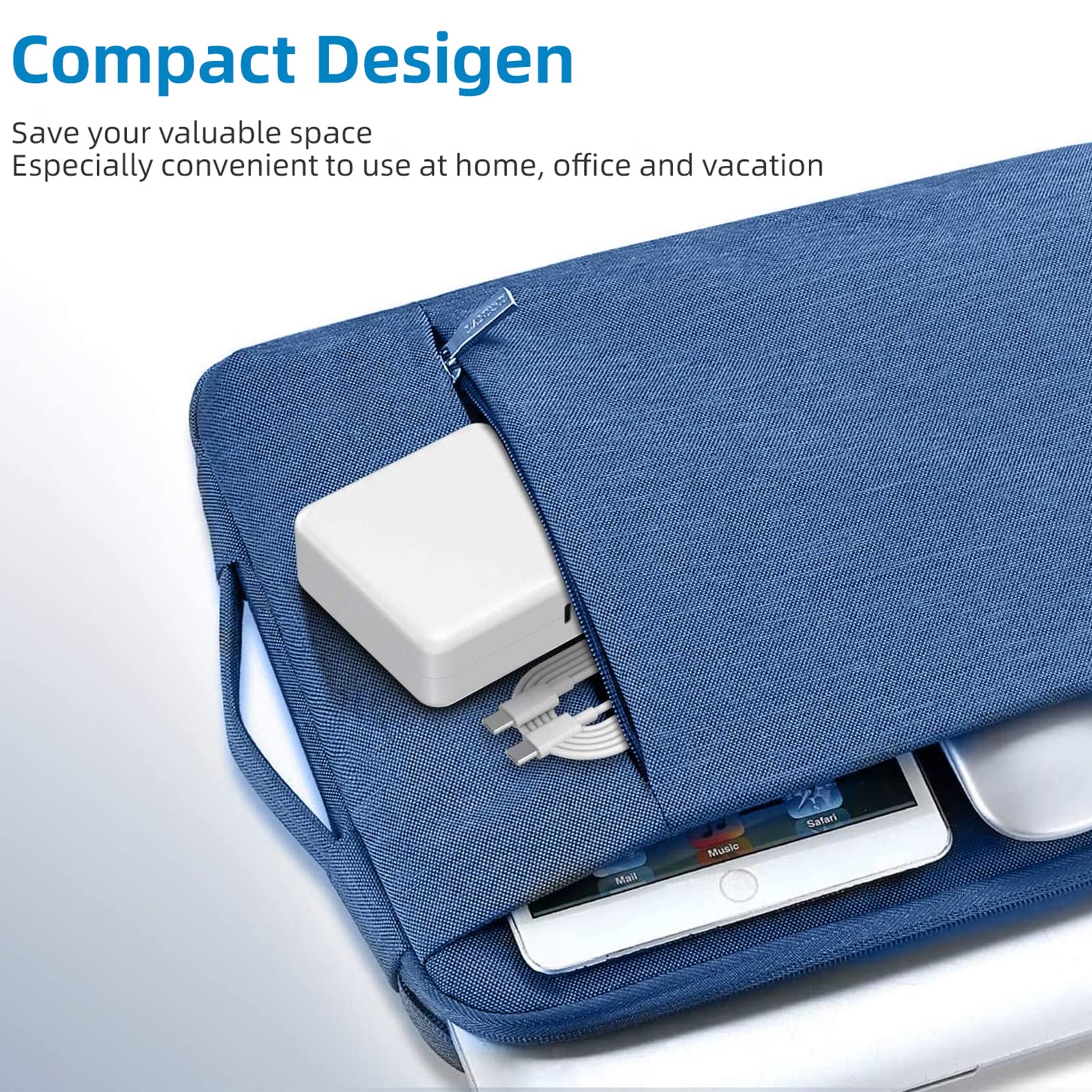 ADAPTADOR CORRIENTE CARGADOR RÁPIDO USB C PORTATIL RONDON - 6
