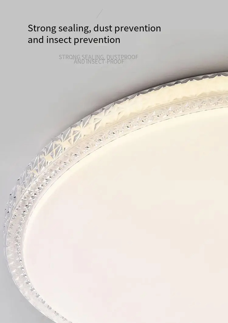 LÁMPARA TECHO LED MONTAJE EMPOTRADO DISTANCIA MANDO RONDON - 7