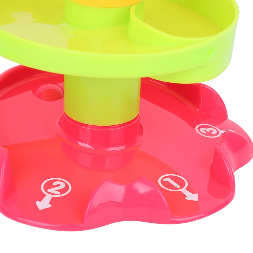 JUEGO JUGUETE BEBE NIÑOS TORRE GIRATORIA RAMPA JUEGO RONDON - 6