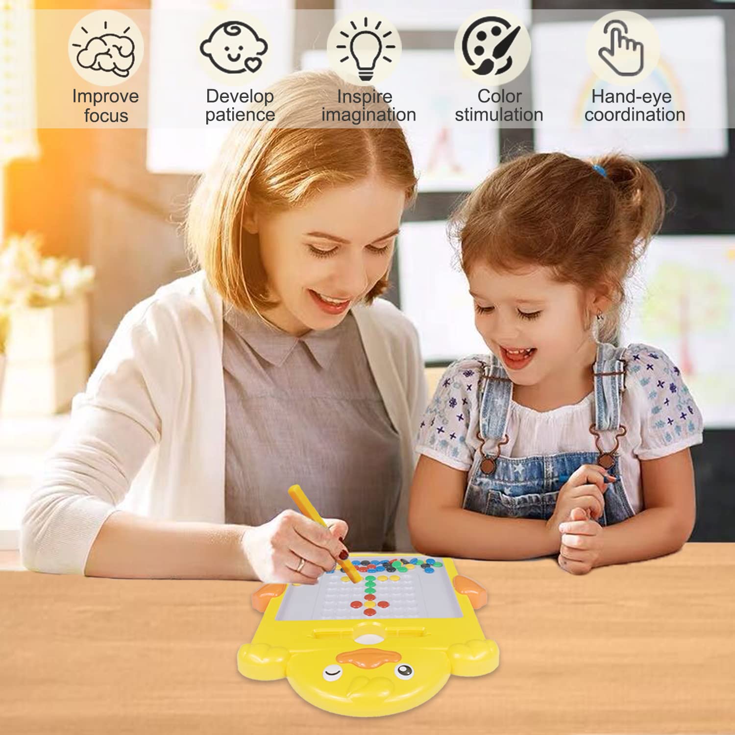 JUEGO JUGUETE BEBE NIÑOS GARABATOS PINTAR DIBUJAR RONDON - 8