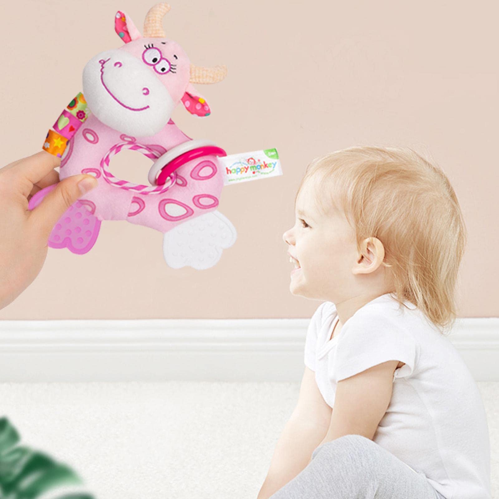 SONAJERO COLGANTE KXLY MULTICOLOR CUNA JUGUETE MUSICAL GIRATORIO RONDON - 8