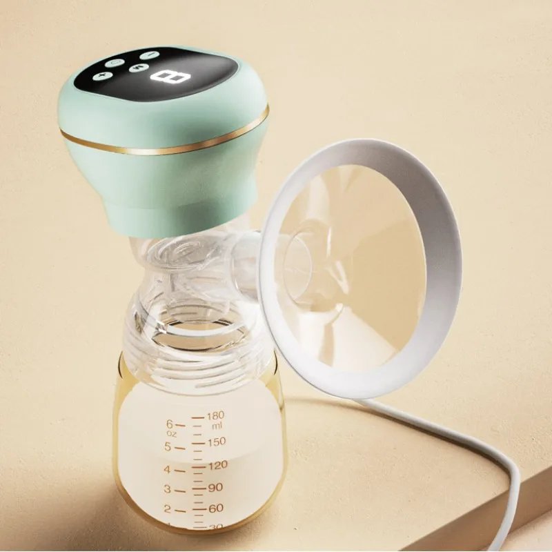 EXTRACTOR LECHE MODERN BABY MULTICOLOR MANUAL SILICONA PORTÁTIL MANOS LIBRES RONDON - 8