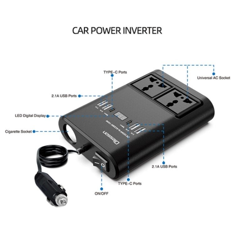 INVERSOR CORRIENTE INTELIGENTE MODERN BABY AUTOS CAMIONES USB RONDON - 3