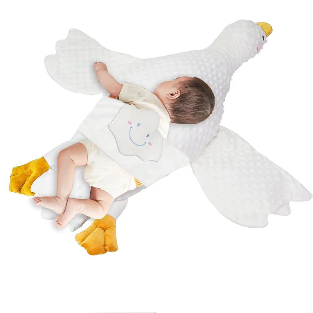 ALMOHADA MODERN BABY BEBÉ RECIÉN NACIDO GANSO CALMANTE SUAVE RONDON ALGODÓN MULTICOLOR - 8