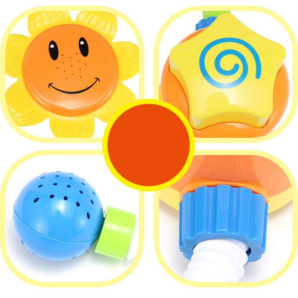 JUGUETE REGADERA MODERN BABY BEBÉ GIRASOL ROCIADO AGUA BAÑO DUCHA RONDON NUEVO - 4