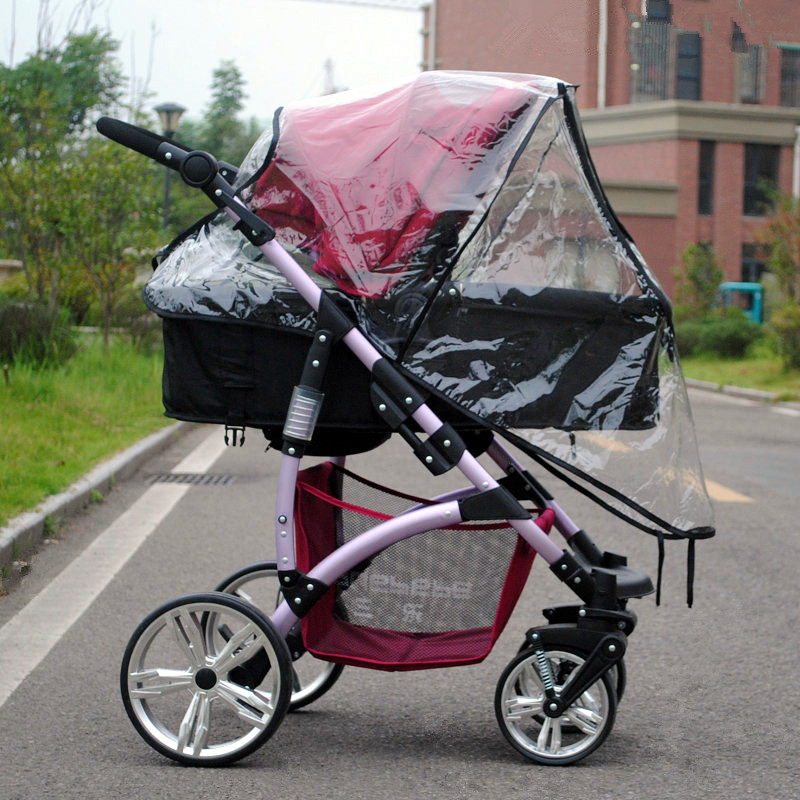 IMPERMEABLE COCHE BEBE CUBIERTA IMPERMEABLE PORTÁTIL RONDON - 7