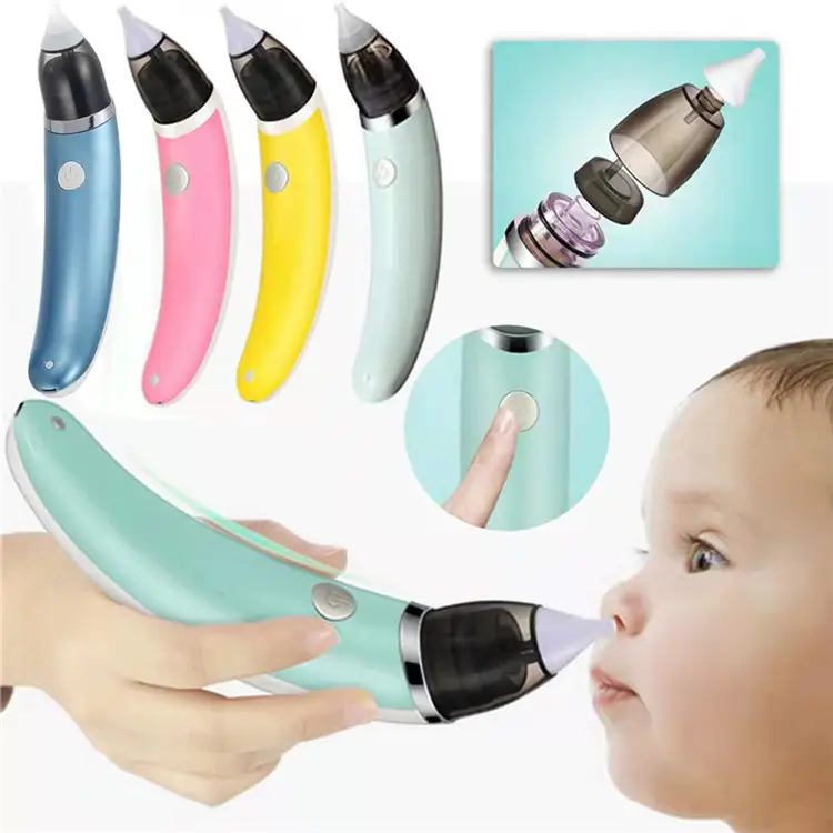 ASPIRADOR NASAL BEBÉS LIMPIADOR ELÉCTRICA NARIZ RONDON - 5
